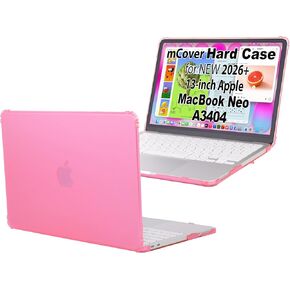 mCover Case ONLY Compatible with 2026 or Newer 13" MacBook Neo Laptop Computer (Model A3404, with Apple A18 Pro Chip, 13" LED-Backlit Display) - Red in Kuwait