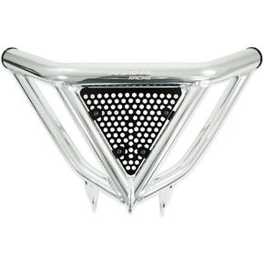 Compatible with Yamaha Raptor 660 YFM660 (2001-2005) Intimidator Front Bumper Silver in Saudi Arabia