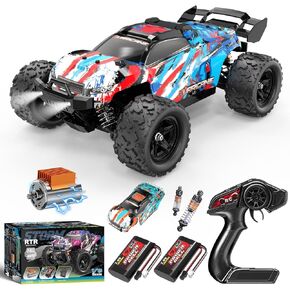 YESHIN 1:18 RC Cars 40km/h Speed 4X4 Off Road Remote Control Car, Waterproof Electric Powered All Terrain Toys Vehicles with 2 Rechargeable Batteries 2 Shells, Xmas Gifts for Kid and Adults in Saudi Arabia