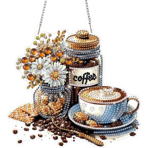 Maxbye White Dandelion Diamond Paints by Number Kits ، Flowers Diamond Art Kits للبالغين ، لوحات ماس ​​كاملة الماس للطلاء لتديين الجدار المنزلي ، 12 × 16 بوصة in Kuwait