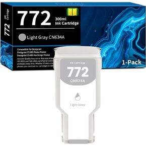 772 Light Gray 300ml CN634A Ink Cartridge Replacement for HP 772 CN634A Ink for DesignJet Z5200 Z5400 Printer Ink, 1 Pack in Saudi Arabia
