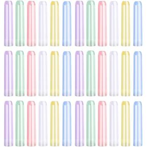 36Pcs Plastic Pencil Caps,Clear Pencil Tip Protector Cover Pencils Toppers Caps and Extender Holders for Wooden Pencils, Student Classroom Gifts and School Supplies in Kuwait