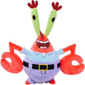 Simba Spongebob Mr. Krabs, 35 cm Plush Figure, Recycled Filling Material, Suitable from The First Months of Life in Kuwait