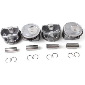 Engine Piston And Ring Kit 4Pcs 23041-2E210 23041-2E200 Compatible With Tucson Soul Forte5 Koup 2.0L 2014-2018 in Saudi Arabia