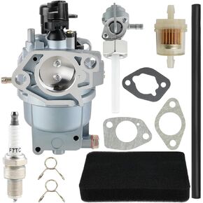 OEM-Spec 16100-Z5R-U71 Carburetor Fits for Honda GX390 GX390RT1 GX390R1 GX390U1 GX390R2 (Be89F B) GX390UT1, Carb Replaces 8302861, with Generator Fuel Tank Shut off Valve and Air Filter ﻿ in Saudi Arabia