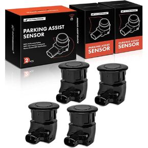 A-Premium 4-PC Rear Reverse Backup Parking Assist Sensor Compatible with Lexus Models - IS F 2008-2010, GS300 2006, GS350 GS450h 2007-2011, GS430 2006-2007, GS460 2008-2011, IS250 IS350 2006-2010 in Kuwait