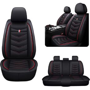 7 Seats Car Seat Covers for Lincoln Aviator 2021-2026, Premium Nappa Leather, Waterproof Durable Car Seat Cover, Anti-Slip & Wear-Resistant Car Seat Cover Full Set (Standard, Black) in Saudi Arabia