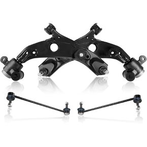 POWERGEAR Control Arm, Front Lower Control Arm With Ball Joint Sway Bar Link Compatible with 2016-2023 MAZDA CX-9 527409 527410 CMS761225 CMS761226-2Pcs in Kuwait