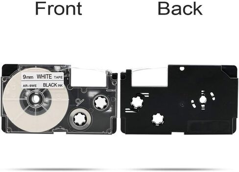 Replace for Casio Label Maker Tape 9mm Xr-9we2s Xr9we2s 3/8" Black On White Label It Tape Cartridge Compatible with Casio EZ Label Printers Kl-60 Kl-780 Kl750b Kl-100 Kl750 Kl7200, 3-Pack in Kuwait