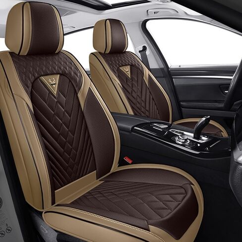 مجموعة أغطية مقاعد السيارة الكاملة لسيارة Hyundai Santa Cruz 2022-2026، أغطية مقاعد السيارة ذات التغطية الكاملة المضادة للانزلاق، مجموعات أغطية مقاعد السيارة من جلد نابا المقاوم للماء (5 مقاعد/أسود وأحمر) in Saudi Arabia