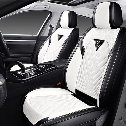 Car Seat Covers Full Set for Mercedes-Benz GLA 250 2017-2026, Waterproof Nappa Leather Car Seat Cover, Full Coverage Car Seat Covers Sets(5 Seats with Headrests/Brown Coffee) in Saudi Arabia