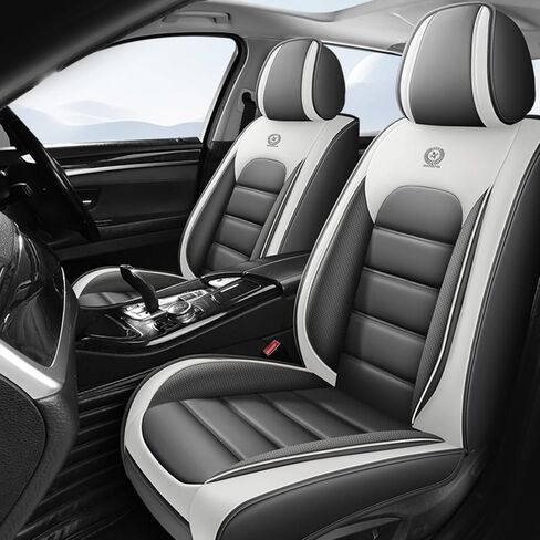 Car Seat Cover Fit for Jeep Gladiator 2019-2023,Compatible Airbag Non-Slip Waterproof Seat Cover,Car Seat Protector Premium Interior (Black,5-seat Full Set) in Kuwait