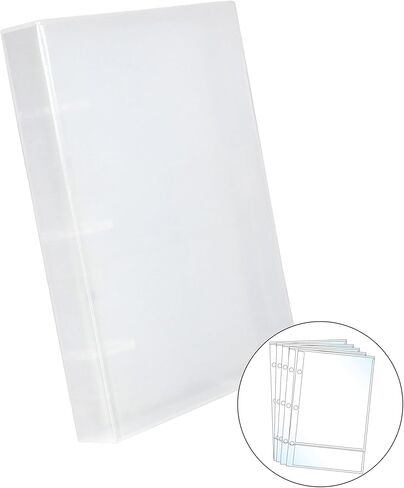 UniKeep Mini PhotoKeep Binder with 40 Clear Pages to Hold 5x7 inch Photos in Saudi Arabia