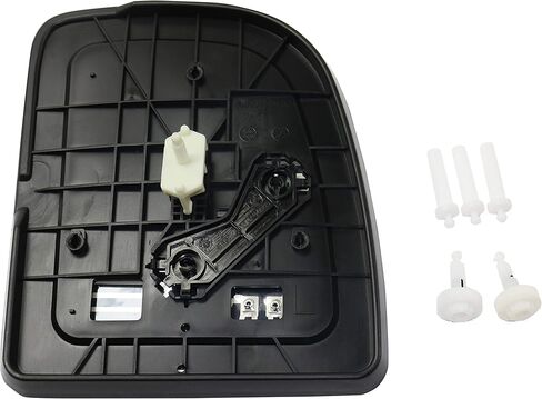 زجاج مرآة Kool Vue متوافق مع Ford F-250 Super Duty 2002-2007، F-350 Super Duty، Excursion 2000-2005، E-150 2008-2014 جانب السائق الساخن، الجزء العلوي FO1324132 in Kuwait