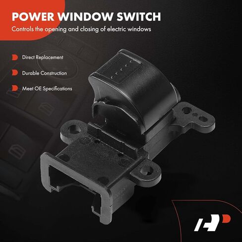 A-Premium Power Window Switch Compatible with Honda CR-V CRV 2002-2006, Civic 2001-2005, Rear Left Driver Side, Replace# 35765S5A003ZA in Kuwait