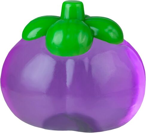 ORB Tabalicious TABA Squishy Plum Fun Fruit Toy - Cute, Sticky Fruit TABA Squishies with Transparent Realistic Color - Squishy Stress Ball Toys - Kawaii Sensory Fidget Toys for Kids and Adults in Saudi Arabia