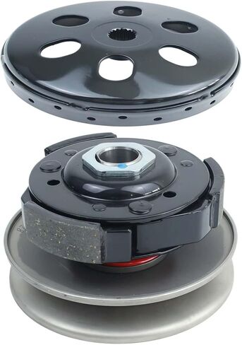 بكرة قابض خلفي عالية الأداء للسباق مع جرس قابض لـ GY6 125cc 150cc 157QMJ 152QMI محرك سكوتر صيني الدراجة ATV Go-Kart Taotao Roketa in Kuwait