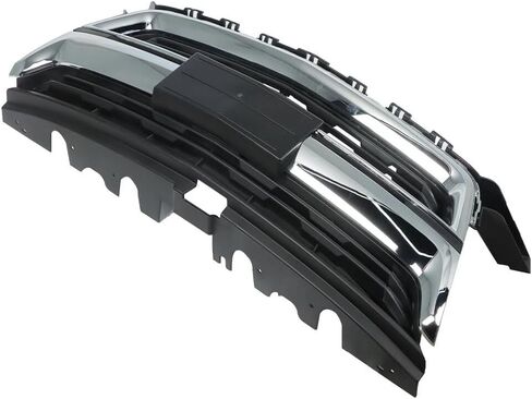 Black&Chrome Front Grille Compatible with 2015 2016 2017 2018 2019 2020 Chevrolet Colorado in Saudi Arabia