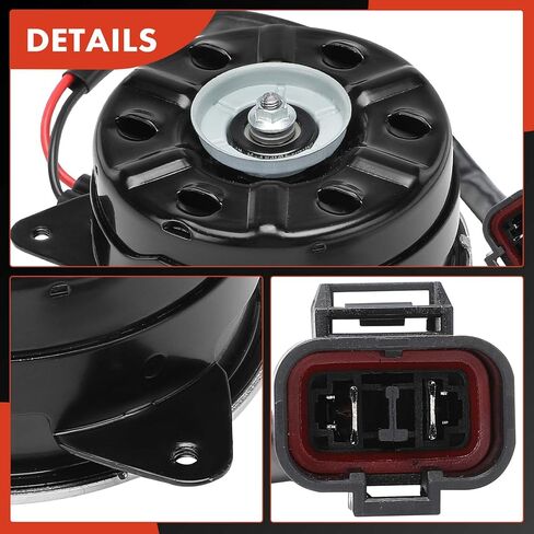 A-Premium Radiator Fan Motor Compatible with Honda Civic 2006 2007 2008 2009 2010 2011, 1.3L in Kuwait