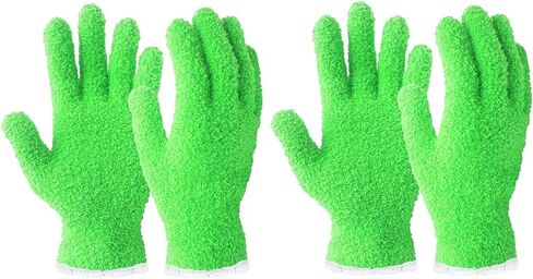 Evridwear Microfiber Plant Dusting Gloves Reusable Leaf Cleaning Glove for Houseplants,Blinds,Furniture and Small Objects in Kuwait