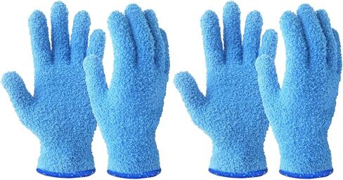 Evridwear Microfiber Plant Dusting Gloves Reusable Leaf Cleaning Glove for Houseplants,Blinds,Furniture and Small Objects in Kuwait