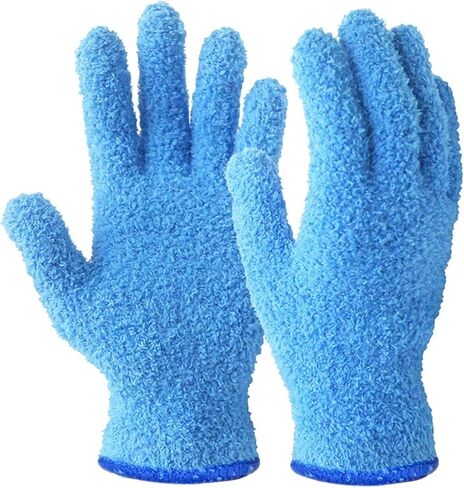Evridwear Microfiber Plant Dusting Gloves Reusable Leaf Cleaning Glove for Houseplants,Blinds,Furniture and Small Objects in Kuwait