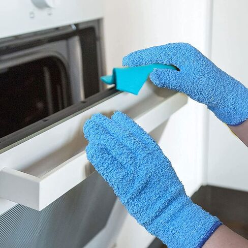 Evridwear Microfiber Plant Dusting Gloves Reusable Leaf Cleaning Glove for Houseplants,Blinds,Furniture and Small Objects in Kuwait