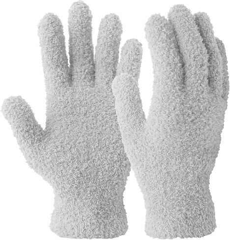 Evridwear Microfiber Plant Dusting Gloves Reusable Leaf Cleaning Glove for Houseplants,Blinds,Furniture and Small Objects in Kuwait