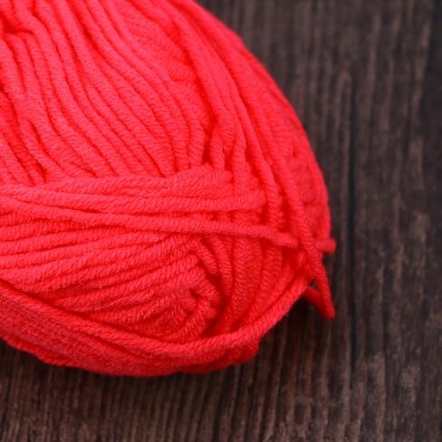 Milk Cotton Yarn Chunky Soft Warm Wool for Crochet Knitting DIY Sweaters Hats Scarves Skin Care Cashmere Feel Machine Washable Knitting Accessories in Kuwait