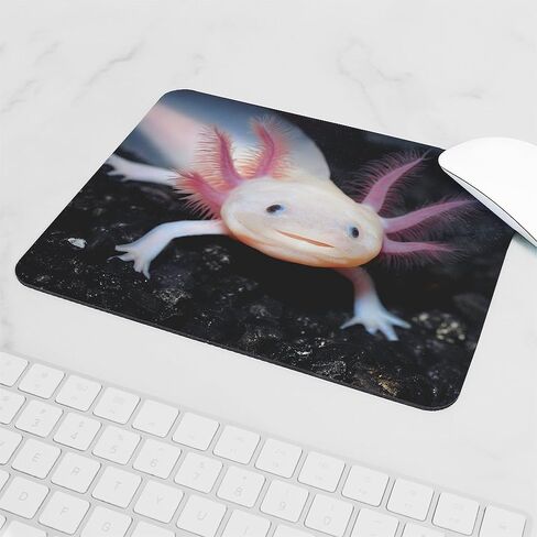 CafePress Axolotl Mousepad Non-Slip Rubber Gaming Mousepad in Saudi Arabia