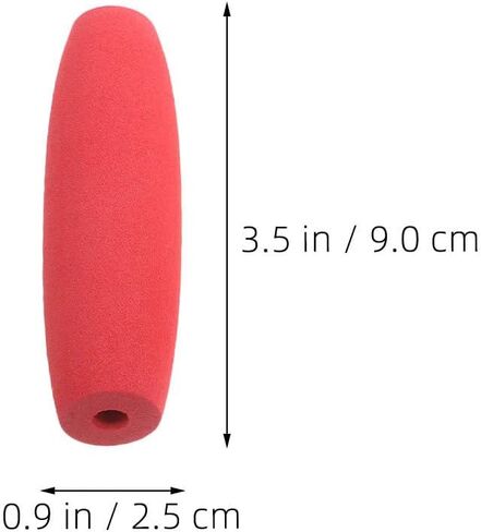 LALAFINA 15pcs Colorful Crochet Hook Grips Non-Slip Ergonomic Crochet Hook Handle for Arthritic Hands, Knitting Accessories in Kuwait