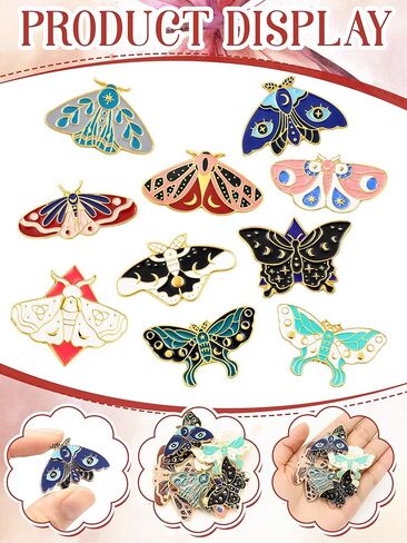 Wavyknot 10 Pcs Butterfly Needle Minder Magnetic Needle Keeper Cross Stitch Accessories for Embroidery Accessories Sewing Needles and Pin Holders Ideal Gift in Saudi Arabia
