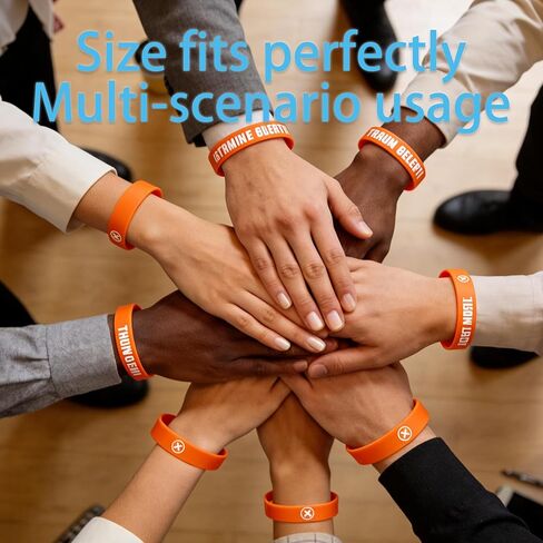 5-5000 Pcs Custom Rubber Bracelets Bulk - Personalized Rubber Bracelet with Customizable Color, Pattern & Debossed Text for Corporate Procurement, School Events, Charity, Graduation & Brand Awareness in Kuwait