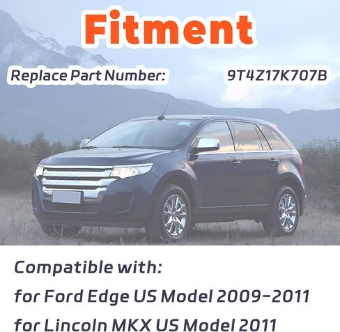 استبدال مرآة جانبية للركاب لفورد إيدج 2009 2010 2011 OEM صالح مرآة الزجاج استبدال 9T4Z17K707B in Kuwait
