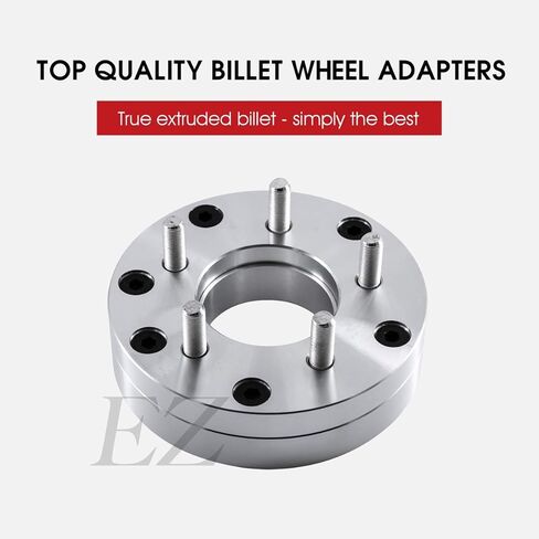 محولات 4 عجلات 6x4.5 إلى 5x4.5 (5x114.3) تناسب Nissan Frontier 05-After Hub & Mount 5 عجلات موستانج in Kuwait