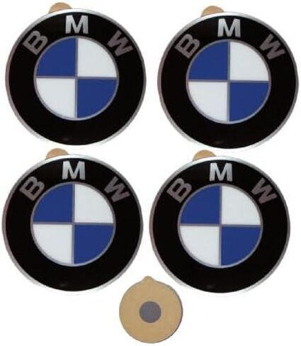 BMW Genuine Wheel Center Cap Emblems Decals Stickers 45mm in Kuwait