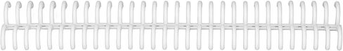 Comb Binding Spines, Professional Plastic A4 Binding Combs for 150 Pages, Ideal for Teachers Students Reports Presentations, White 10Pcs Set in Kuwait