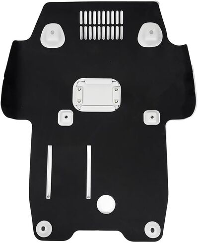 Front Skid Plate w/Sound Insulation Cotton Compatible with 2016-2023 Toyota Tacoma Off-Road PRO Sport SR5 Replacement for PTR60-35190 PTR60-35160 Under Protection Plate Aluminum 8mm in Saudi Arabia