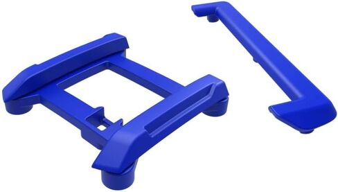 Traxxas 10717-BLUE - Mini Maxx Roof Skidplate & Tailgate Protector, Blue in Kuwait