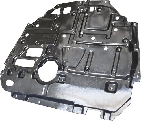 Front Engine Splash Shield Under Lower Radiator Cover Guard Plastic Front Center Compatible with Toyota Prius 2010-2015 for 5141012105-PFM TO1228169 in Kuwait