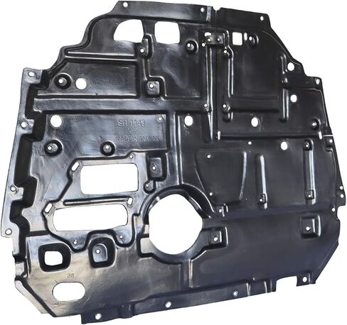 Front Engine Splash Shield Under Lower Radiator Cover Guard Plastic Front Center Compatible with Toyota Prius 2010-2015 for 5141012105-PFM TO1228169 in Kuwait