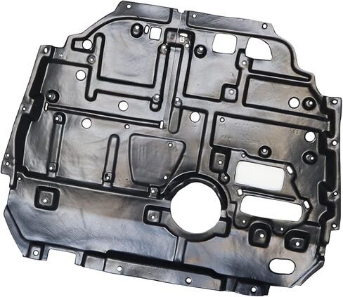 Front Engine Splash Shield Under Lower Radiator Cover Guard Plastic Front Center Compatible with Toyota Prius 2010-2015 for 5141012105-PFM TO1228169 in Kuwait
