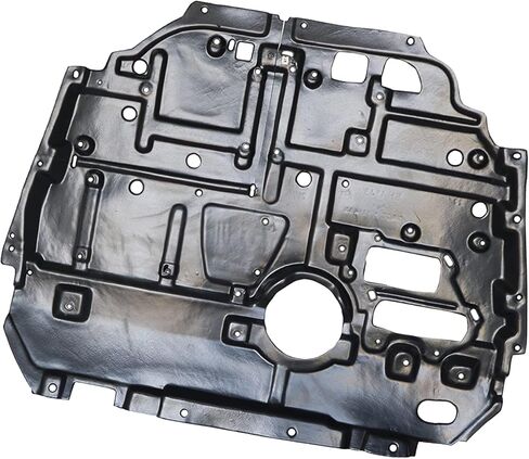 Front Engine Splash Shield Under Lower Radiator Cover Guard Plastic Front Center Compatible with Toyota Prius 2010-2015 for 5141012105-PFM TO1228169 in Kuwait