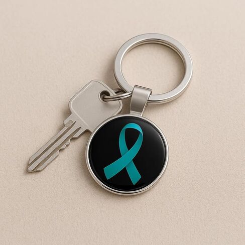 Proud Sister Of An Air Force Stainless Steel Keychain with Ring Double Sided in Kuwait