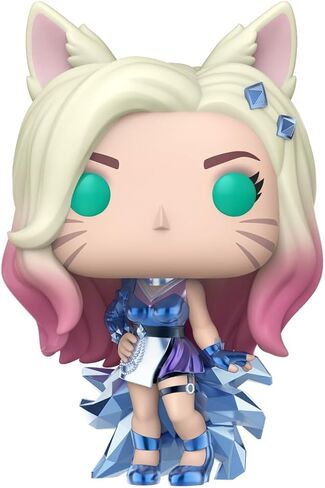 Funko Pop! Games: League of Legends - K/DA Ahri - Collectable Vinyl Figure - Gift Idea - Official Merchandise - Toys for Kids & Adults - Video Games Fans - Model Figure for Collectors in Kuwait