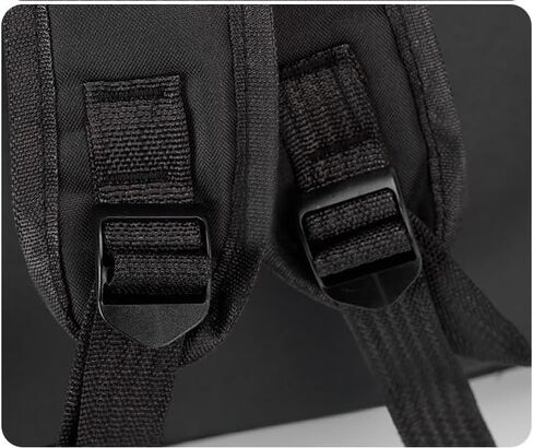 Men Women Bags Backpacks Unisex Oxford Cloth Backpack with Laptop Compartment and Adjustable Padded Straps (Black) in Kuwait