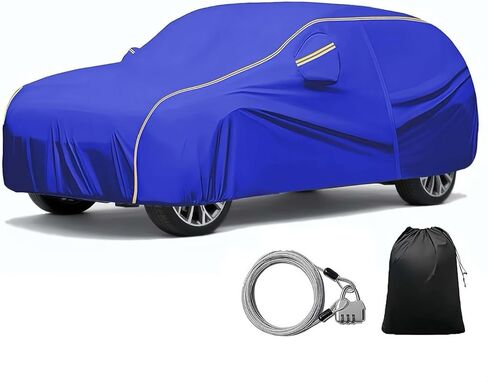 Full Car Cover Custom Fit for Bentley Bentayga (2015-2020) All Weather Car Cover丨Outdoor Garage Waterproof Breathable Dustproof Indoor with Storage Bag & Mirror Pocket in Kuwait