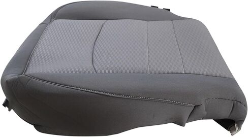 Priprilod Gray Cloth Driver and Passenger Side Bottom and Top Lean Back and Foam Cushion Replacement Seat Cover Compatible with Dodge Ram 2500 3500 4500 5500 2013 2014 2015 2016 2017 2018 in Kuwait