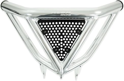 Compatible with Yamaha Raptor 660 YFM660 (2001-2005) Intimidator Front Bumper Silver in Saudi Arabia