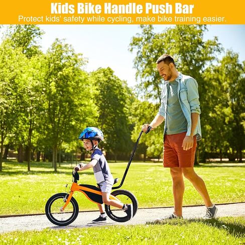 ZUKKA Kids Bike Training Push Handle Safety Trainer Handle Balance Push Bar Kids Bike Learning Handle Push Bar for Children Bikes in Kuwait